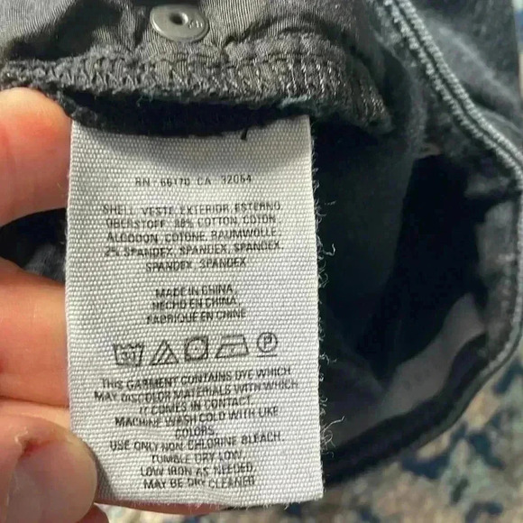 Pilcro and the letterpress STET dark gray jean shorts 28 - Picture 5 of 6